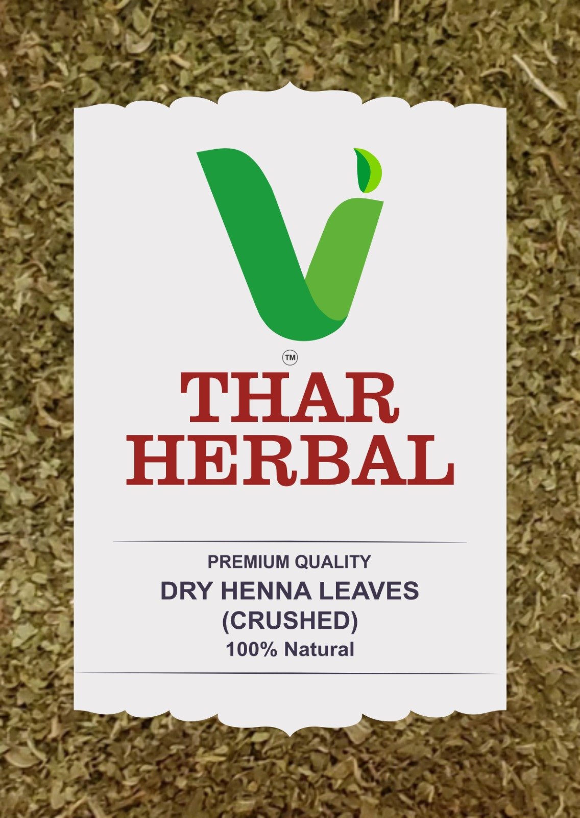 DRY HENNA LEAVES (crushed)